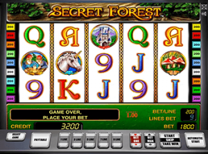 Мобильная версия автомата Secret Forest