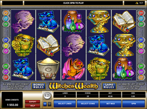Игровой автомат Witches Wealth на деньги
